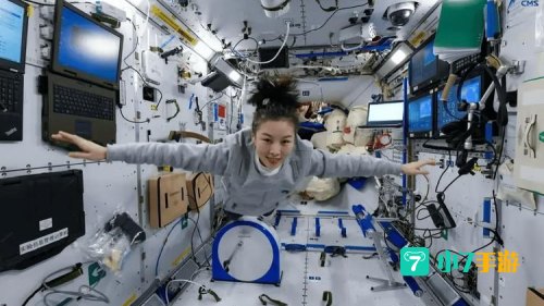 在中国空间站生活的宇航员
